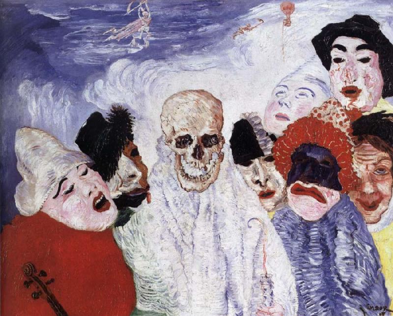 James Ensor Death and the Masks china oil painting image